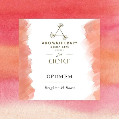 Aera Optimism Aromatherapy Essential Oil Home Fragrance Scent Refill - Notes of Bergamot, Damask Rose and Basil - Works with The Aera Diffuser
