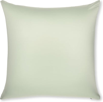 PILLOWY 18" x 18" Throw Pillow - Cadet Grey: 1 PCS Luxurious Premium Microbead Pillow with 85/15 Nylon/Spandex Fabric. Forever Fluffy, Outstanding Beauty & Support. Silky, Soft & Beyond Comfortable