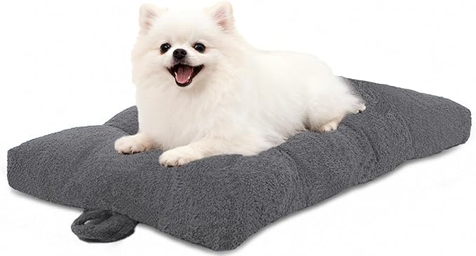 Washable Dog Couch Bed, Pet Sofa with Removable Cushion & Non-Slip Bottom, Orthopedic Plush Furniture for Medium/Large Dogs,Cat & Dog Loveseat.(Dark Grey)