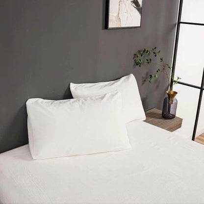 Cottonight White Velvet Comforter Set Queen Plush Fluffy Bedding Comforter Set Full Warm Cozy Super Soft Heavyweight Flannel Comforter Set with 2 Pillowcases Soft Comfy