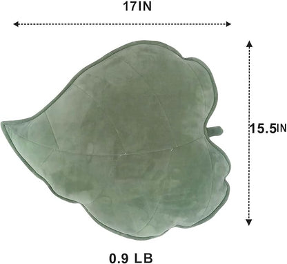 Cyprinus Carpio 3D Leaf Shape Household Pillow Cushion Sofa Lumbar Pillow Household Throw Pillow Decoration Pack of 2
