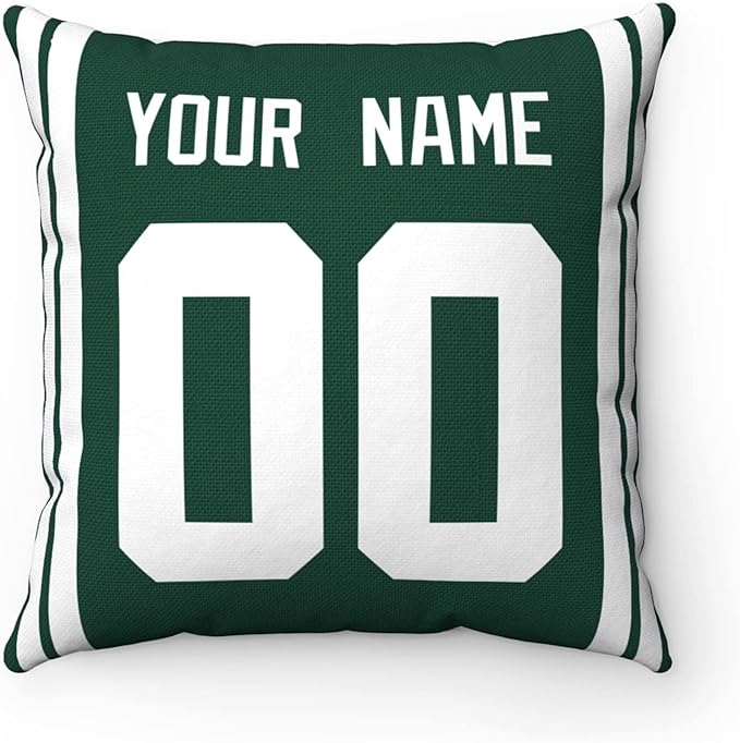 ANTKING Throw Pillow 2 Packs Custom Any Name and Number for Men Women Boy Gift