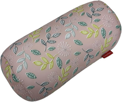 Bookishbunny Microbead Cylinder Bolster Roll Pillow 13" x 7" Various Patterns (Leaves)