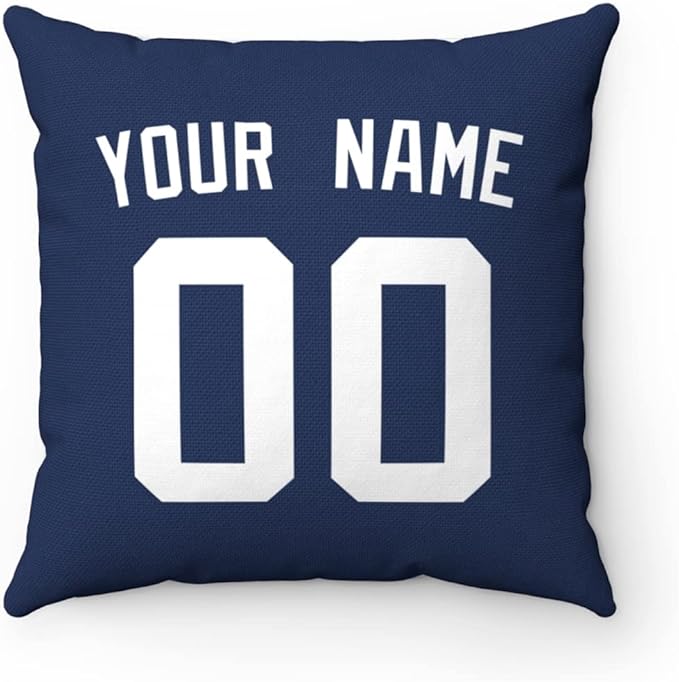 ANTKING Throw Pillow Detroit Personalized Custom Any Name and Number for Men Women Boy Gift