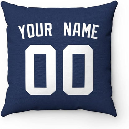 ANTKING Throw Pillow 2 Packs Personalized Custom Any Name and Number for Men Women Boy Gift
