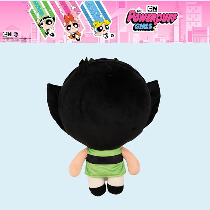 Collectibles The Powerpuff Girls Buttercup Bedding Super Soft Cozy Decorative Cuddle Pillow, (Officially Licensed Product) By Franco