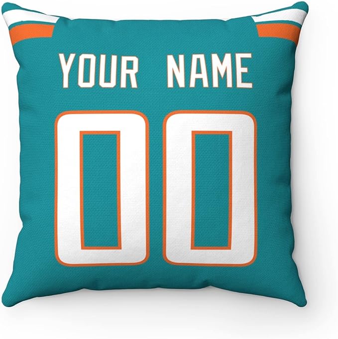 ANTKING Throw Pillow 2 Packs Custom Any Name and Number for Men Women Boy Gift