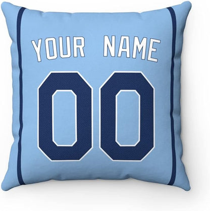 ANTKING Throw Pillow 2 Packs Personalized Custom Any Name and Number for Men Women Boy Gift
