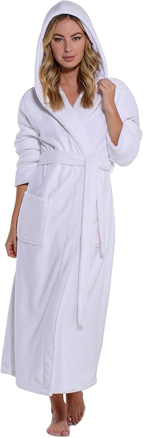 Turquaz Oversize Premium Luxury Ultra Soft Warm Robes for Women Plush Fleece Bathrobe for Women with and Spacious Pockets