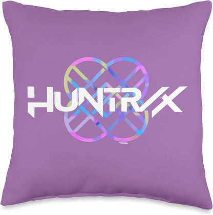 Kpop Demon Hunters Band Logo Officially Licensed Throw Pillow