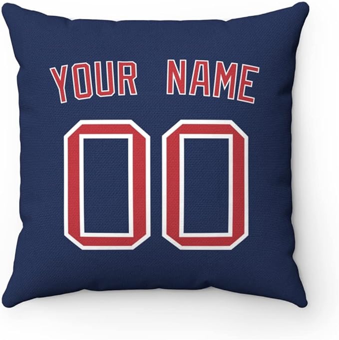 ANTKING Throw Pillow 2 Packs Personalized Custom Any Name and Number for Men Women Boy Gift