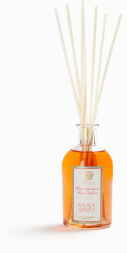 Antica Farmacista Home Ambiance Diffuser - Long-Lasting Reed Scent Diffuser - Luxury Room Freshener Gift - Aperol Spritz, 8.45 fl oz