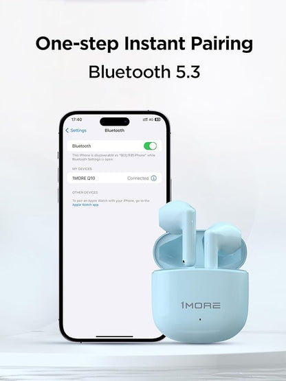 1MORE Q10 Wireless Earbuds (Blue)