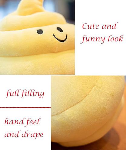 Lovely Plush Simulation Poop, Spoof Gifts, 3D Funny Decoration Pillow (Green, 10in)