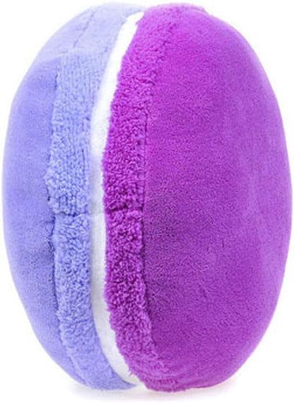 ChezMax Macaron Pillow Plush Back Bolster Cushion Microbead Throw Pillow Case Round Seat Cushion Home Decor Pillow for Sofa Bedroom Office Dormitory Car 14.5" Gradient Purple