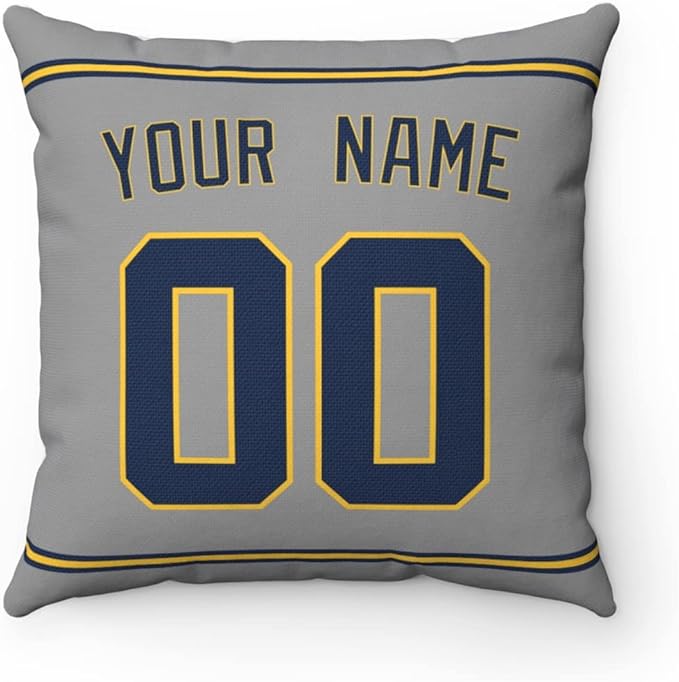 ANTKING Throw Pillow Milwaukee Personalized Custom Any Name and Number for Men Women Boy Gift