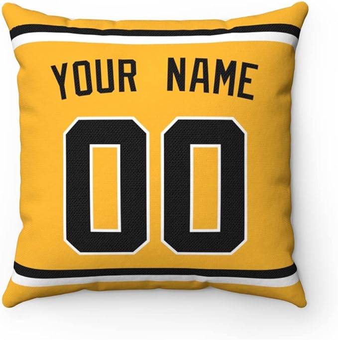 ANTKING Throw Pillow 2 Packs Personalized Custom Any Name and Number for Men Women Boy Gift