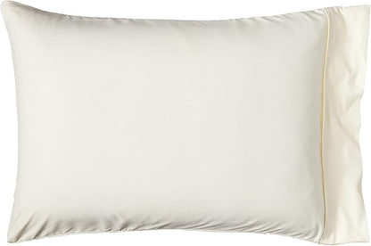 Sweet Home Collection 7 Piece Comforter Set Bag Solid Color All Season Soft Down Alternative Blanket & Luxurious Microfiber Bed Sheets, Ivory, Twin