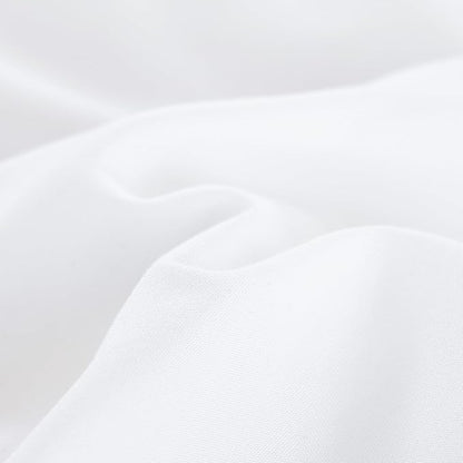 weigelia Queen Comforter Set White Comforter Boho Solid Color Bedding for All Season Soft Lightweight Microfiber 3PCS Reversible Comforter Set (1 Comforter, 2 Pillowcases)