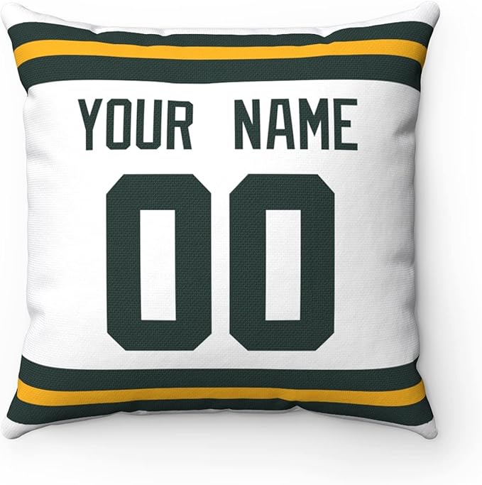 ANTKING Throw Pillow 2 Packs Custom Any Name and Number for Men Women Boy Gift
