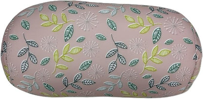 Bookishbunny Microbead Cylinder Bolster Roll Pillow 13" x 7" Various Patterns (Leaves)