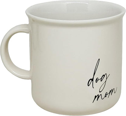 Sweet Water Decor Dog Mom Campfire Mugs - 11oz Cute Coffee Mugs for Hot & Cold Drinks - Dishwasher & Microwave Safe - Ceramic Travel Mug - Ideal and Tea Espresso Mug