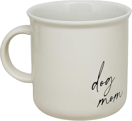 Sweet Water Decor Dog Mom Campfire Mugs - 11oz Cute Coffee Mugs for Hot & Cold Drinks - Dishwasher & Microwave Safe - Ceramic Travel Mug - Ideal and Tea Espresso Mug