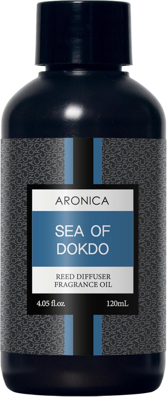 Aronica Diffuser Refill 120ml_Sea of Dokdo_Ocean Diffuser Fragrance, Beach House Scent