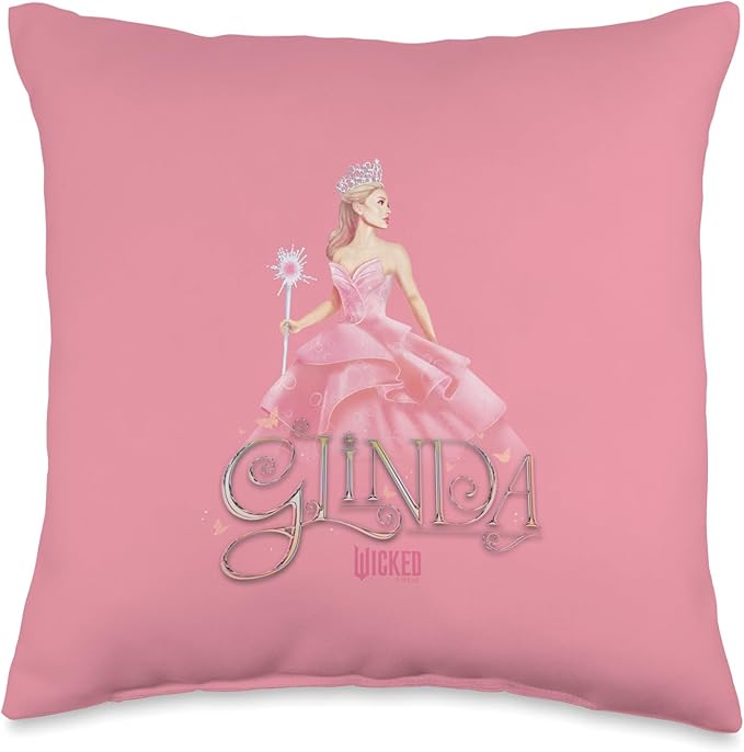 Wicked Glinda Elegant Pose Throw Pillow