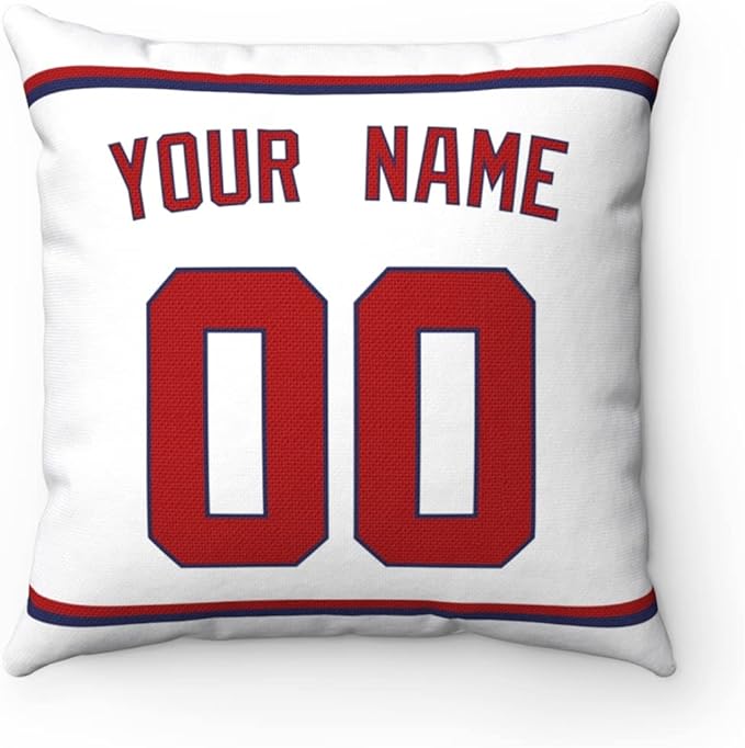 ANTKING Throw Pillow 2 Packs Personalized Custom Any Name and Number for Men Women Boy Gift