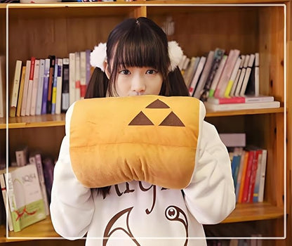 Halloween Monster BBQ Meat Plush Pillow Hunter,13.4" x 7.9"Bedding Throw Pillow,Desktop and Chair Pillow,PP Cotton Birthdays Gifts