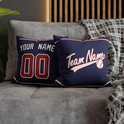 ANTKING W Throw Pillow Custom Name and Number for Men Women Boy Personalized Gift