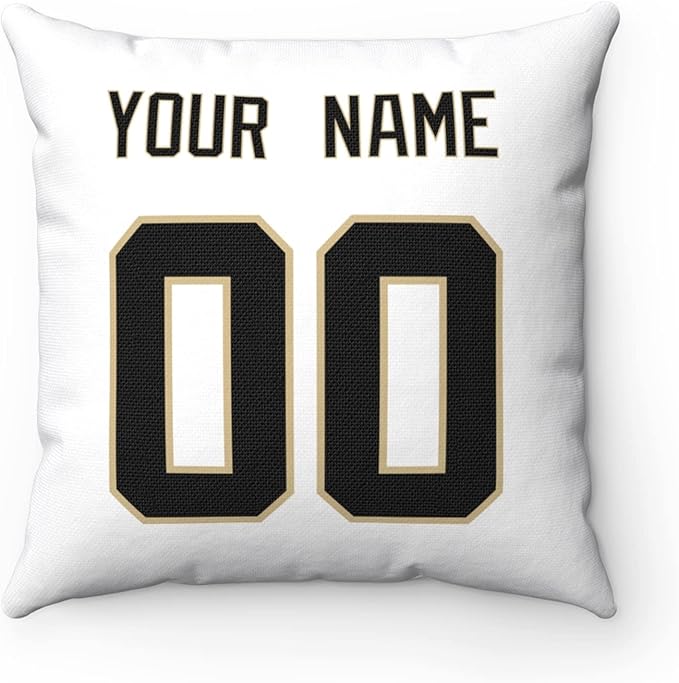 ANTKING Throw Pillow 2 Packs Custom Any Name and Number for Men Women Boy Gift