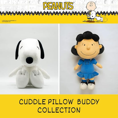Collectibles Peanuts Lucy Bedding Super Soft Plush Decorative Throw Cuddle Pillow, (Officially Licensed Product) By Franco