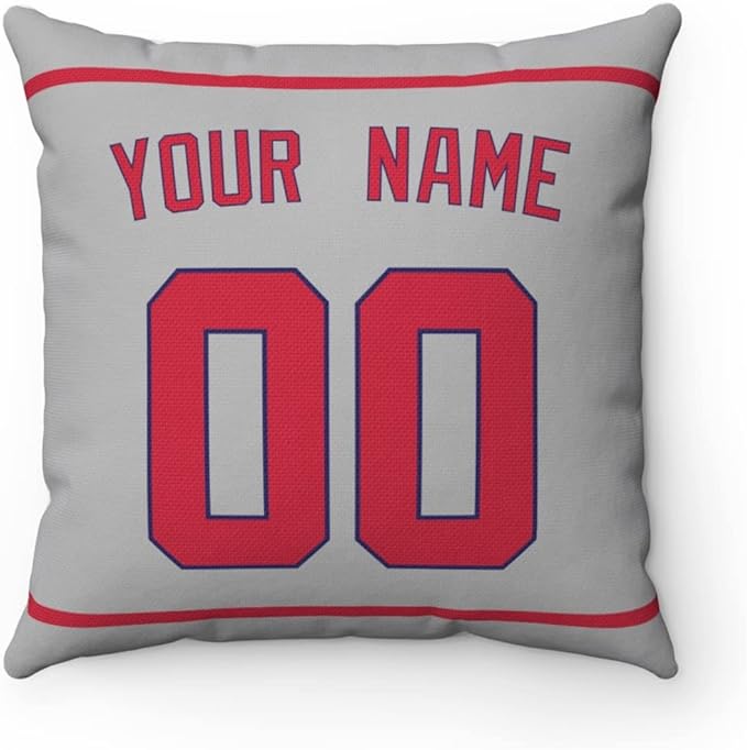 ANTKING Throw Pillow 2 Packs Personalized Custom Any Name and Number for Men Women Boy Gift