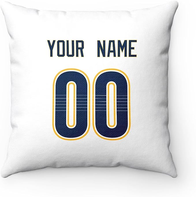 ANTKING Throw Pillow 2 Packs Personalized Custom Any Name Number for Men Women Boy Gifts