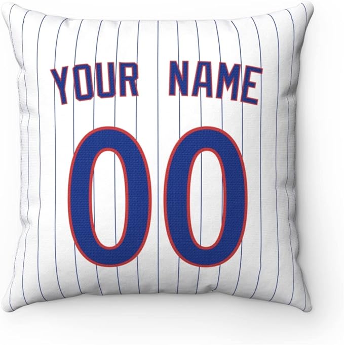 ANTKING Throw Pillow 2 Packs Personalized Custom Any Name and Number for Men Women Boy Gift