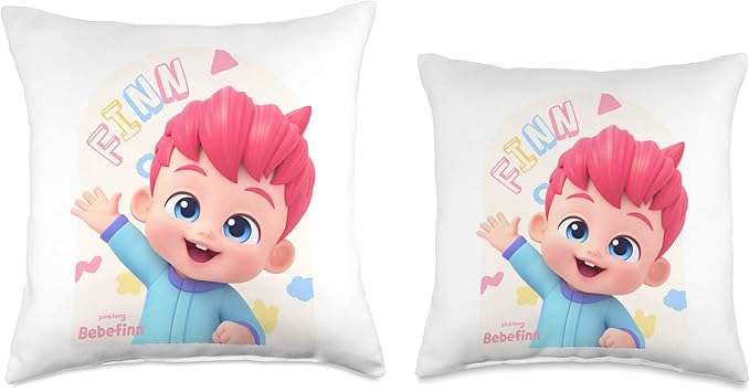 Bebefinn Official Throw Pillow Throw Pillow