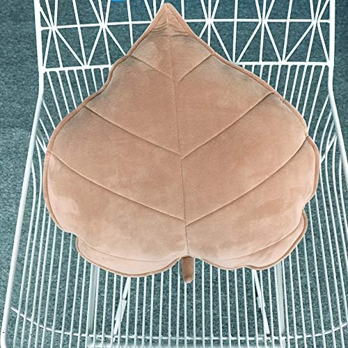 Cyprinus Carpio 3D Leaf Shape Household Pillow Cushion Sofa Lumbar Pillow Household Throw Pillow Decoration 20 * 20 Inch (Dark Blue)
