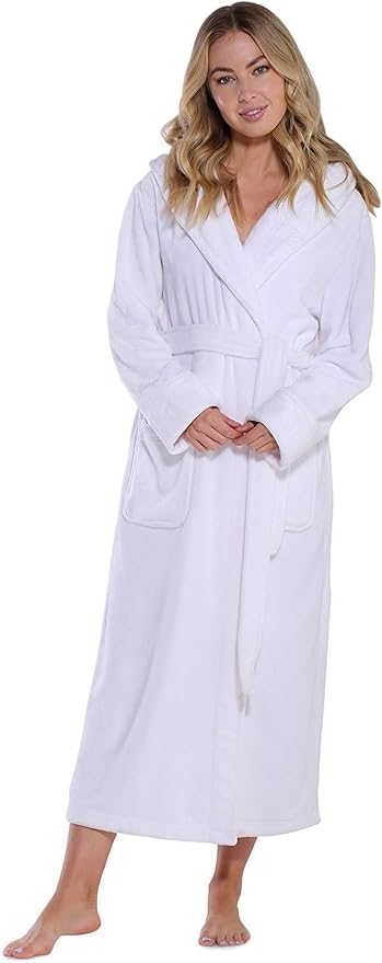 Turquaz Oversize Premium Luxury Ultra Soft Warm Robes for Women Plush Fleece Bathrobe for Women with and Spacious Pockets