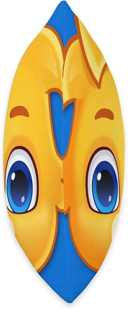 Lucas Brings Smiles to Kids | Official Lucas & Friends Throw Pillow