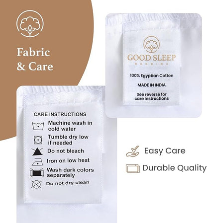 Olympic Queen Sheets Set, 100% Egyptian Cotton, Luxury 600 Thread Count, 4 Pc Super Queen Sheets Sets, Soft & Breathable, Snug Fit, 16" Deep Pocket Fitted Sheet, 2 Pillowcases & 1 Flat Sheet, Sage