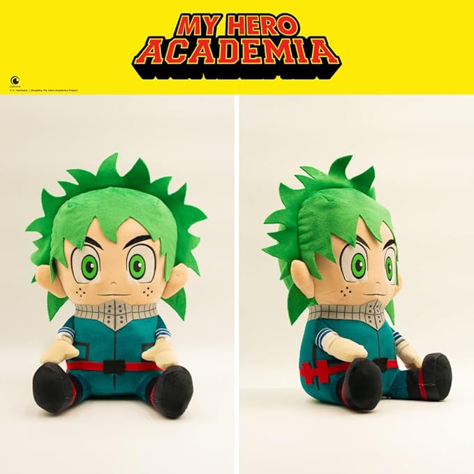 Collectibles My Hero Academia Izuku Midoriya Anime Super Soft Cozy Decorative Cuddle Pillow, (Officially Licensed Product) By Franco