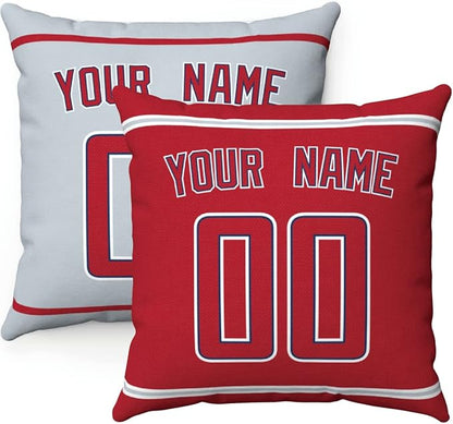ANTKING Throw Pillow Los Angeles Personalized Custom Any Name and Number for Men Women Boy Gift