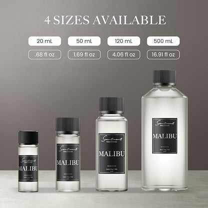 Scentiment Diffuser Oil- Malibu | Aromatherapy Home Fragrance | Inspired by Nobu® Hotel | Luxurious Scent with Notes of Lemon, Ginger, Musk (20 mL)