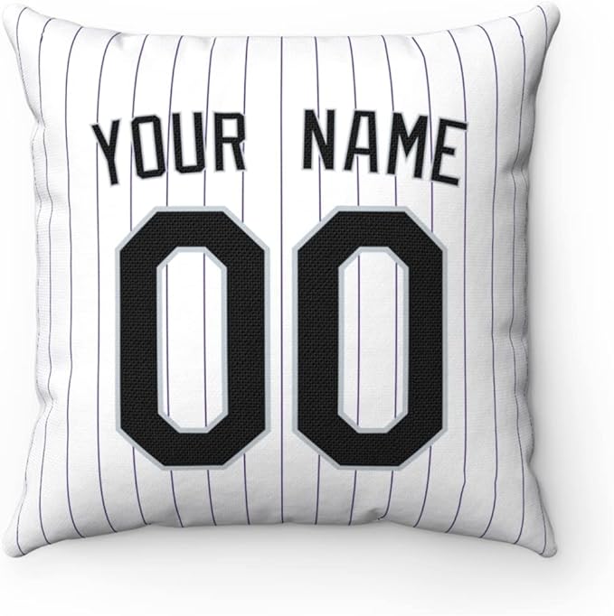 ANTKING Throw Pillow 2 Packs Personalized Custom Any Name and Number for Men Women Boy Gift