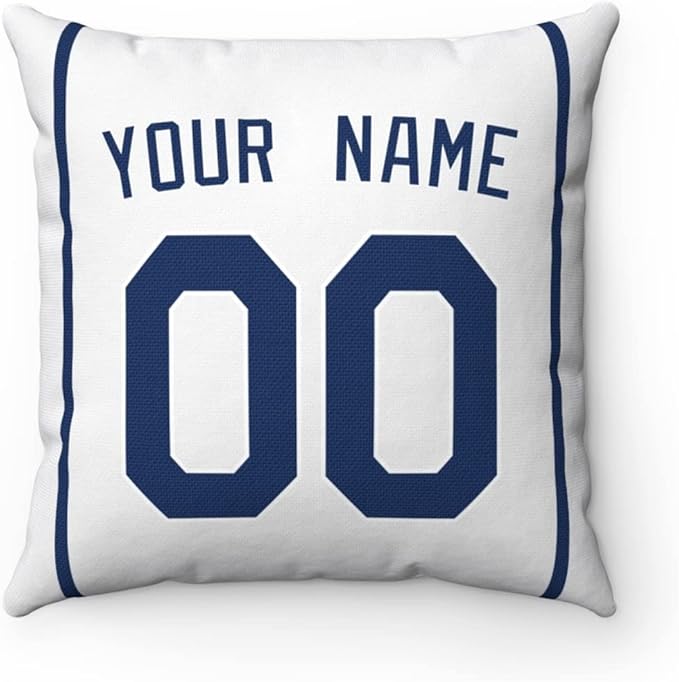 ANTKING Throw Pillow 2 Packs Personalized Custom Any Name and Number for Men Women Boy Gift