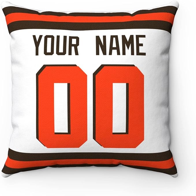 ANTKING Throw Pillow 2 Packs Custom Any Name and Number for Men Women Boy Gift