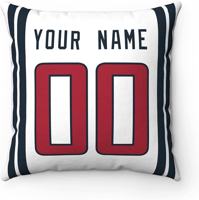 ANTKING Throw Pillow Houston Custom Any Name and Number for Men Women Boy Gift