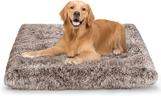 ULIGOTA Dog Crate Pad for Large Dogs, 36 inch, Deluxe Plush Anti-Slip Pet Bed, Fully Kennel Pad